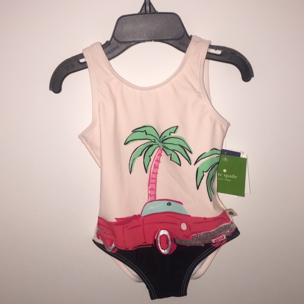 💕SOLD💕 Kate Spade Road Trip Swim Suit - Picture 1 of 2